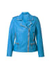 Angel of Style Lederjacke in polarlichtblau