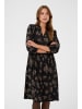 Kaffe Kleid KAeverly Regular fit in Black_Brown Flowers