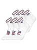 NFL Freizeitsocken NFL Shield Quarter in WHT