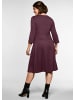 sheego by Joe Browns Cocktailkleid in burgund