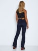 Noisy may High Waist Flared Schlag Jeans NMSALLIE in Dunkelblau