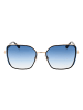 Ana Hickmann Frauen Sonnenbrille Quadratisch Schwarz