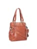 Pride and Soul Schultertasche Leder 34 cm cognac