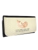 Mr. & Mrs. Panda Wallet Robbe Liegen mit Spruch in Gelb Pastell