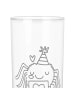 Mr. & Mrs. Panda Glas Spinne Agathe Brief ohne Spruch in Transparent