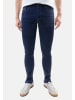 Jaylvis Feine Chino Jeans Regular Twill Denim Hose Design Kontrastnähte in Dunkelblau