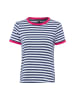 Franco Callegari T-Shirt in indigo weiß - 0002