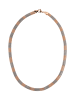 faina Women Chain Necklace in Rose Gold Silver