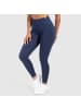 SMILODOX Kompression Leggings Pemmy in Marineblau