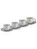 Butlers Butlers Espressotasse HENLEY 4er-Set in Grau