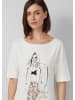 s.Oliver T-Shirt in 02D1_creme