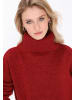 myMo ROCKS Women Sweater in dark red