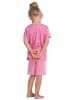 Schiesser Kurzer Schlafanzug Basic Kids in Rosa