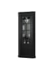 ebuy24 Eckschrank Amaretta Schwarz 78 x 48,5 cm