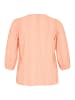 KAFFE curve Bluse langarm KCrandi Regular fit in Peach Nectar