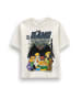 Coccodrillo Baumwoll-T-Shirt mit kurzen Ärmeln in ecru
