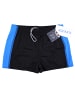 Aquarti Aquarti Herren Badehose mit Kordelzug Gummibund in schwarz/blau
