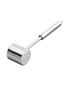 relaxdays 2x Fleischklopfer in Silber