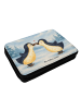Mr. & Mrs. Panda Federmäppchen Pinguin Liebe Design ohne Spruch in Weiß