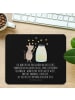Mr. & Mrs. Panda Maus Pad Maus Sterne mit Spruch in Schwarz
