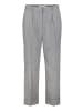 BETTY & CO Stiefelhose mit Bügelfalte in Grey Melange