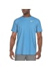 Nike Short Sleeve Hydroguard in Hellblau