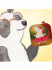 Mr. & Mrs. Panda Glas-Untersetzer Einhorn Ballerina Design ohne ... in Weiß