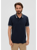 s.Oliver Polo-Shirt kurzarm in Blau