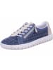 rieker Schnürschuhe in azur/perle/adria