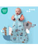 Schlummersack Babyschlafsack, 2.5 TOG in Hellblau-Rot