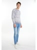 MO X-Mas-Pullover in Grau Weiss