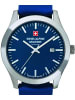 Swiss Alpine Military by Grovana Chronograph für Herren in blau