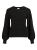 Vila Strickpullover in Black