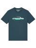 wat? Apparel T-Shirt Surf Car in Petrol