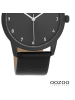 Oozoo Analog-Armbanduhr Oozoo Timepieces schwarz mittel (ca. 38mm)