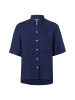 Marie Lund Bluse Ida in indigo - 0006