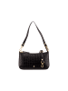 Prato Umhängetasche J158-KR-M Handtasche Damen Rindleder in black