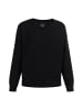 DreiMaster Klassik Damen Strick Pullover in Schwarz