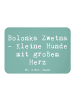 Mr. & Mrs. Panda Fridge Magnet Spruch Bolonka Zwetna Herz mit Sp... in Meeresbrise