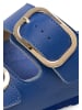 VITAFORM Softnappaleder Pantoletten in blau