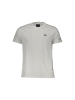 La Martina Weiß Baumwolle Herren T-Shirt