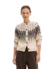 Marc O'Polo Jacquard-Cardigan slim in Light Beige