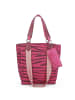 Fritzi aus Preußen Izzy02 Canvas Shopper Tasche 32 cm zebra pink