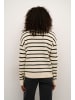 Kaffe Strickpullover KAlida Regular fit in Feather Gray Mel/ Black Stripe