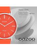 Oozoo Analog-Armbanduhr Oozoo Vintage Series rot, orange groß (ca. 40mm)