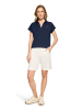 Betty Barclay Poloshirt mit Schmucksteinen in dunkelblau