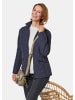 GOLDNER Kurzgröße:  Winterjacke mit Stehkragen in taubenblau / marine