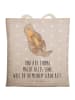 Mr. & Mrs. Panda Schultertasche Otter Kind mit Spruch in Grau Pastell