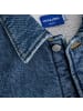 Jack and Jones James Denim Teddy Overshirt LS in Blau