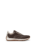 Marc O'Polo Sneaker Model Bella in burnt coffee/grey silk